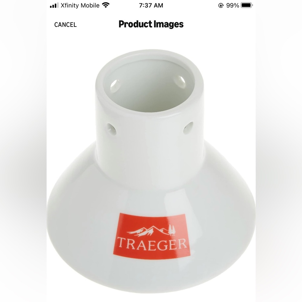 Traeger Grills BAC357 BBQ Chicken Throne Roasting Grill Accessory